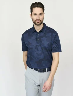 Mens Camou Polo - Pikéer|BACKTEE Discount