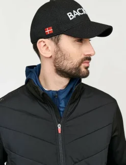BACKTEE Mens Hybrid Jacket - Golfjackor BLACK