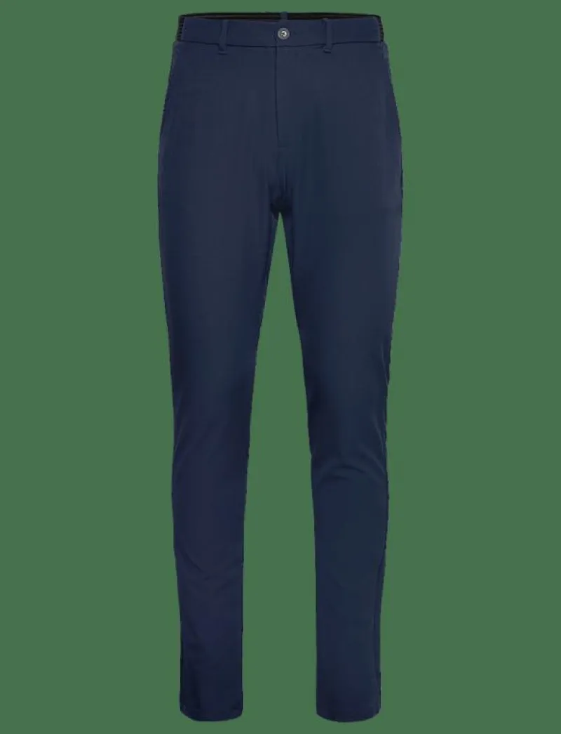 BACKTEE Mens Light Weight Performance Trousers 34" - Golfbyxor NAVY Outlet