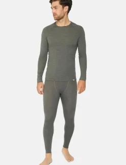 Danish Endurance Men's Merino Tights - Underställsbyxa DARK GREY