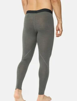 Danish Endurance Men's Merino Tights - Underställsbyxa DARK GREY