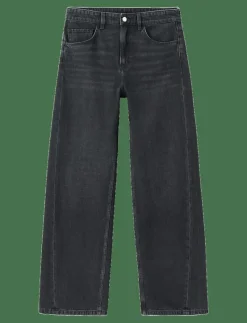 Mid-rise barrel jeans - Jeans|Mango Online