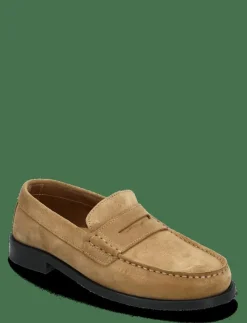 Miles Penny Loafer - Suede - Loafers|Garment Project Best