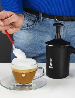 Bialetti Milk Frother CREMA ® - Kök BLACK New