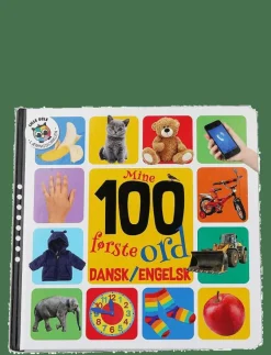 GLOBE Mine første 100 ord dansk/engelsk - Pedagogisk barnbok BOARDBOOK Best