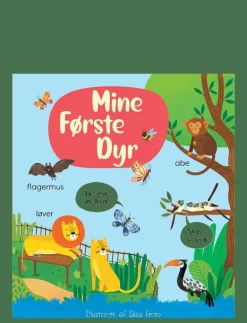 GLOBE Mine første dyr - Pedagogisk barnbok BOARDBOOK Clearance