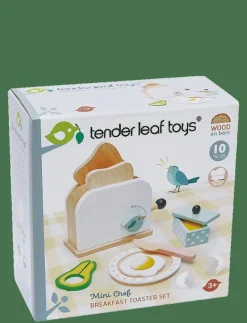 Tender Leaf Mini Chef - Breakfast Toaster Set - Tillbehör till leksakskök MULTI Hot