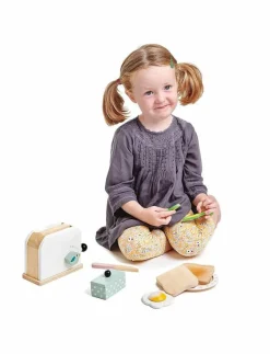 Tender Leaf Mini Chef - Breakfast Toaster Set - Tillbehör till leksakskök MULTI Hot