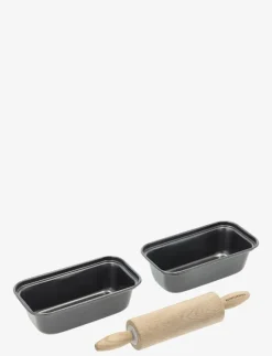 Minibrödformset m. kavel 3 delar - Brödform|Blomsterbergs Clearance