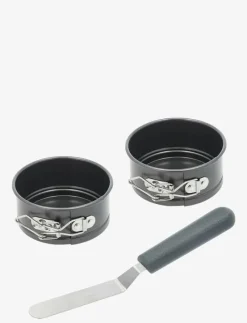 Minispringformset m. spatel 3 delar - Bakformar|Blomsterbergs Outlet