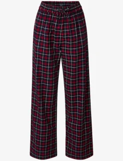 Miranda Organic Cotton Checked Flannel Pajama Set - Pyjamas|Lexington Home Best
