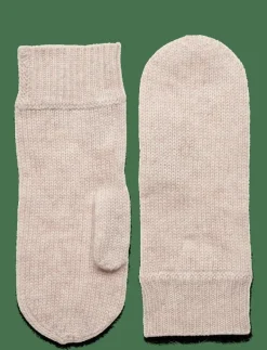 Davida Cashmere Mittens - Tumvantar LIGHT BEIGE Outlet