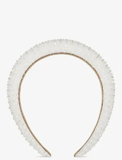 SUI AVA Mixed Pearl Headband - Hårband & Diadem WHITE
