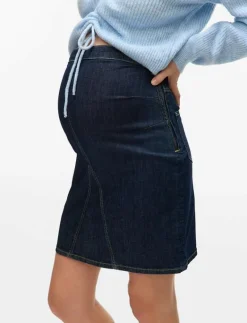 MLATLANTA ABK SKIRT - Jeanskjol|Mamalicious Online
