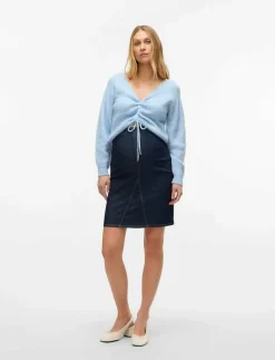 MLATLANTA ABK SKIRT - Jeanskjol|Mamalicious Online