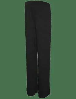 Mamalicious MLFREDERIKKE WIDE SLIT JRS PANTS HW - Joggers BLACK Discount