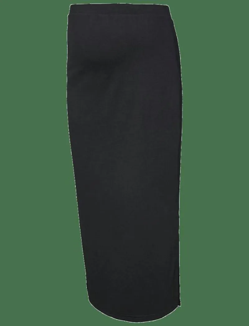 Mamalicious MLLIF JRS MIDI SKIRT HW A. - Midi kjolar BLACK Discount