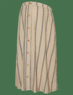 Mamalicious MLMILA JRS UK HW SKIRT A. - Midi kjolar SAVANNAH TAN Outlet