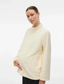 MLMILLE L/S ZIP FLEECE JACKET - Mellanlager|Mamalicious New