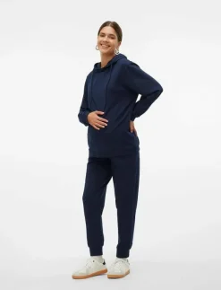Mamalicious MLMILLE SWEAT PANTS NOOS - Sweatpants NAVY BLAZER Hot