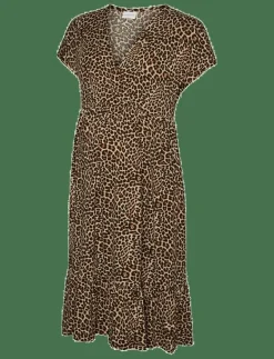 Mamalicious MLNAIA PILAR TESS SS JRS ABK DRESS 2F - Midiklänningar SILVER MINK Outlet