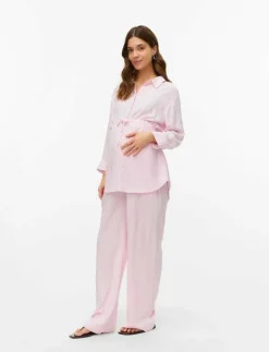 MLNICOLA STRIPE WO PANT - Nederdelar|Mamalicious Discount