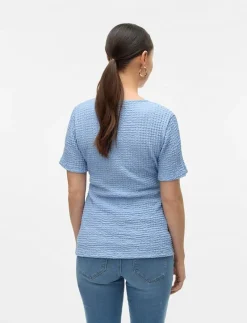 MLNOVA TESS SS JRS TOP 2F - Kortärmade blusar|Mamalicious Sale