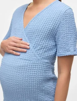 MLNOVA TESS SS JRS TOP 2F - Kortärmade blusar|Mamalicious Sale