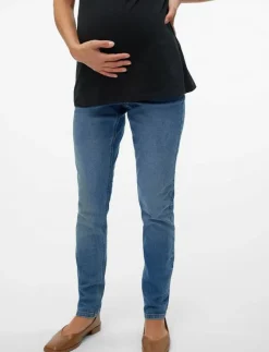 MLOSLO SKINNY JEANS - Skinny Jeans|Mamalicious Outlet