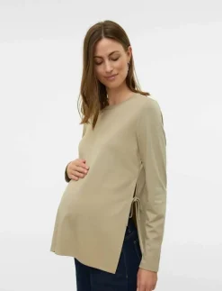 MLRINA VITA LS JRS TOP 2F - Långärmade toppar|Mamalicious Best