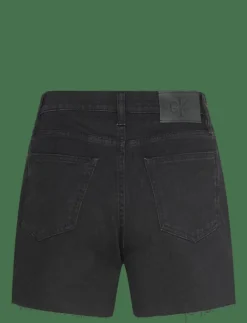 Calvin Klein Jeans MOM SHORT - Jeansshorts DENIM BLACK Best