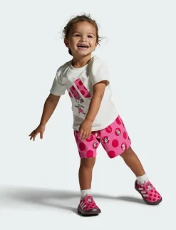 adidas Sportswear MONOFIT MINNIE I - Låga sneakers PNKFUS/OWHITE/PURRUB Outlet