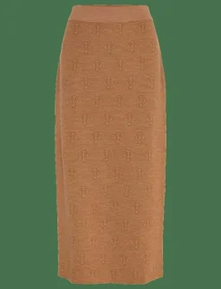 MONOGRAM KNIT SKIRT - Midi kjolar|GANT