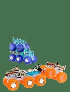 Hot Wheels Monster Trucks Power Smashers Toy Truck & Big Rig Multipack (4 Toy Trucks) - Lastbilar MULTICOLOR Outlet