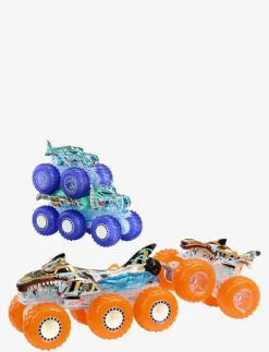 Hot Wheels Monster Trucks Power Smashers Toy Truck & Big Rig Multipack (4 Toy Trucks) - Lastbilar MULTICOLOR Outlet