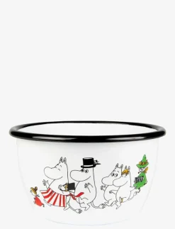 Muurla Moomin enamel bowl - Frukostskålar WHITE Best
