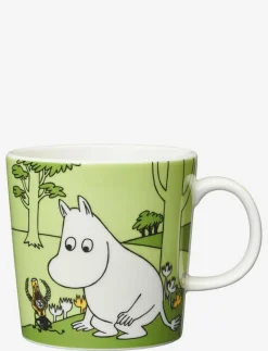 Arabia Moomin mug 0,3L Moomintroll - Kaffekoppar GREEN Best
