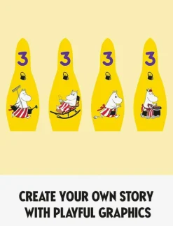 Barbo Toys Moomin Soft bowling set - Pussel & Spel MULTIPLE COLOR Hot