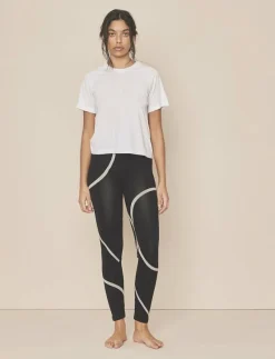 Moonchild Yoga Wear Moonchild Monogram Tee - T-Shirts WHITE Clearance