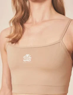 Moonchild Yoga Wear Moonflower Bra Top - Sport BH:ar SILVER MOON