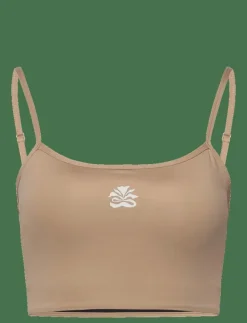 Moonchild Yoga Wear Moonflower Bra Top - Sport BH:ar SILVER MOON