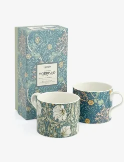 Morris & Co Mug Seaweed & Pimpernel 2-p - Kaffekoppar MULTI