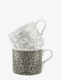 Morris & Co Morris Muggar 2-pack - Bachelors & Acorn 0.34L - Kaffekoppar GREY Sale