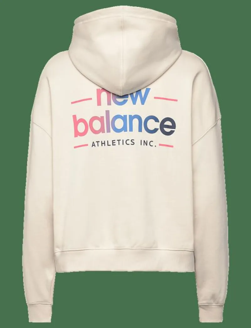 Multi Color Logo Hoodie - Huvtröjor|New Balance Best