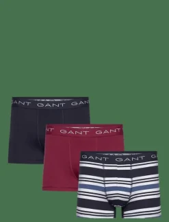 GANT MULTISTRIPE TRUNK 3-PACK - Boxershorts EVENING BLUE Outlet
