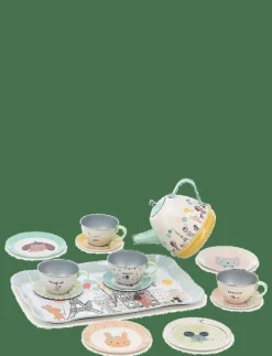 Vilac Musical Tea Set - Paris by Sarah Betz - Leksakskök & Tillbehör MULTI Sale
