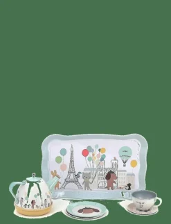 Vilac Musical Tea Set - Paris by Sarah Betz - Leksakskök & Tillbehör MULTI Sale