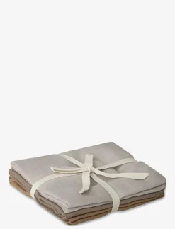 That's Mine Muslin pack of 3 feather grey/brown/golden mist - Muslindukar BEIGE/BROWN/GOLDEN MIST Discount