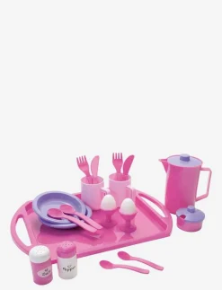 MY LITTLE P. BREAKFAST SET ON TRAY NET 23 PCS - Leksakskök & Tillbehör|Dantoy Hot