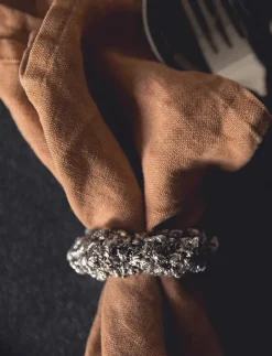 Byon Napkin ring Minerale - Servettringar & Servettställ SILVER New
